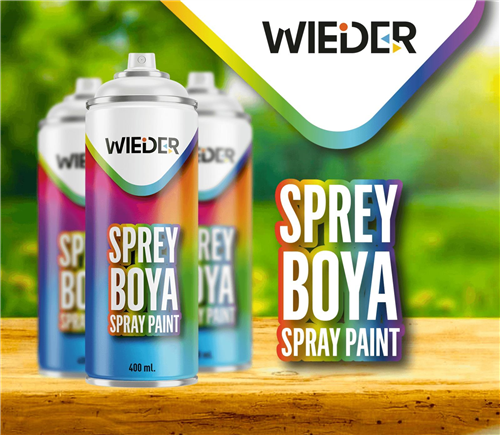 WİEDER SPREY BOYA 400 ML BEYAZ